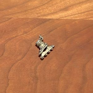 Sterling Silver Charm- Rollerblading